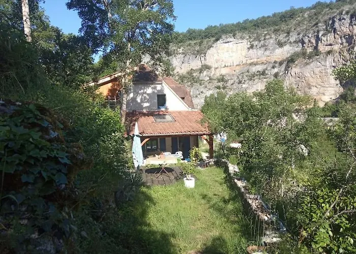 בית נופש Maisonnette Dans Un Ecrin De Pierre Et De Verdure Cabrerets