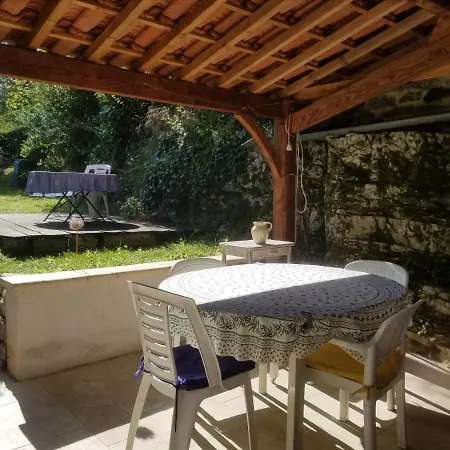 Maisonnette Dans Un Ecrin De Pierre Et De Verdure